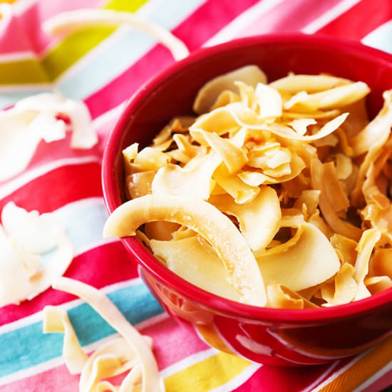 Salty Toasted Coconut Chips