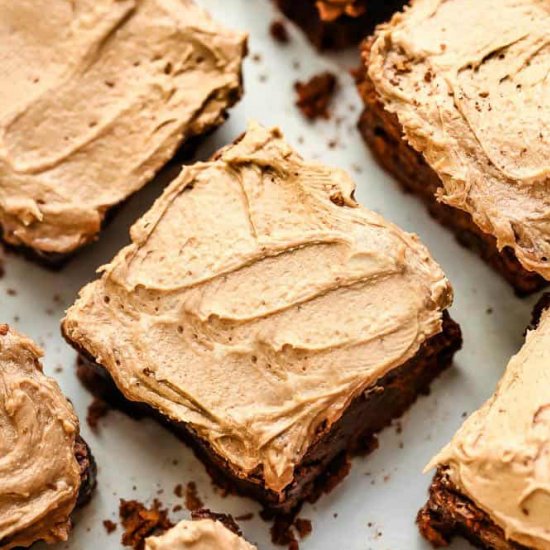 Brownies with Chocolate Frosting