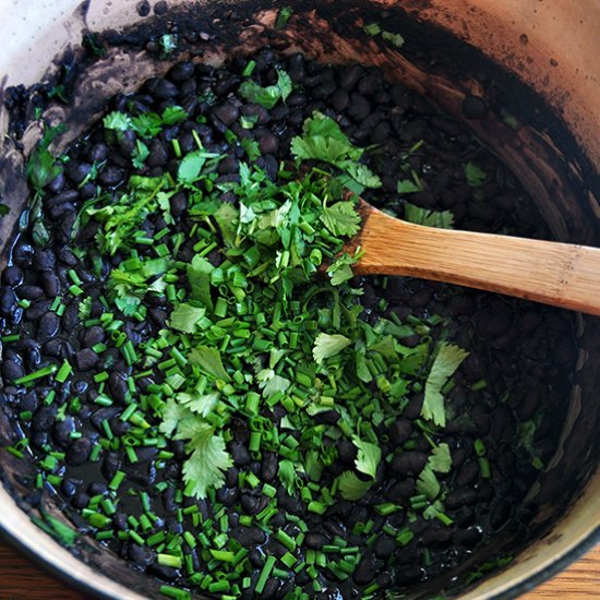 Slow Cooker Black Beans