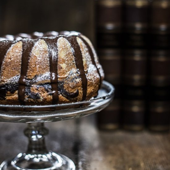 Marble bundt cake