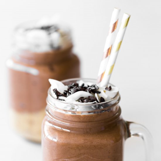 Vegan Chocolate Peanut Butter Shake