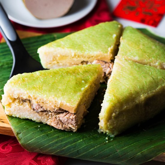 Vietnamese Square Sticky Rice Cake