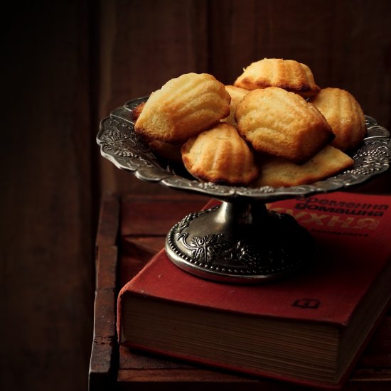 Olive Oil Madeleines