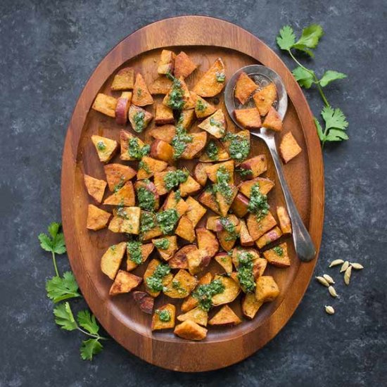 Spiced Sweet Potatoes