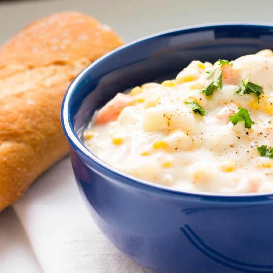 Creamy Chicken Corn Chowder