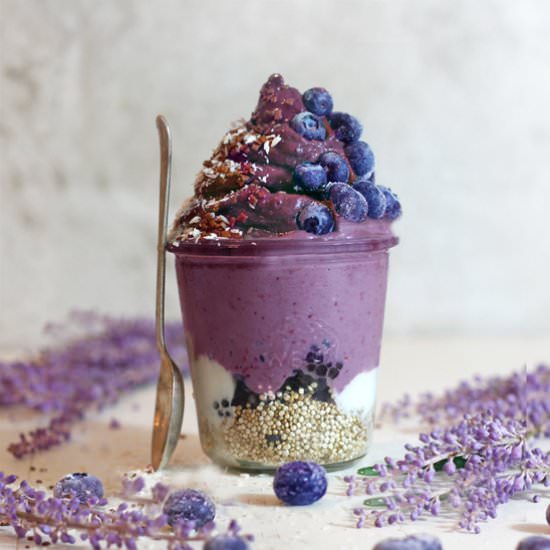 Purple Sweet Potato Smoothie