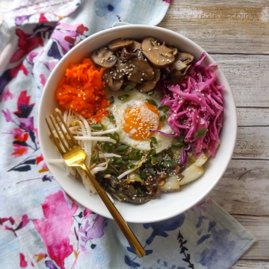 Bok Choy Bibimbap