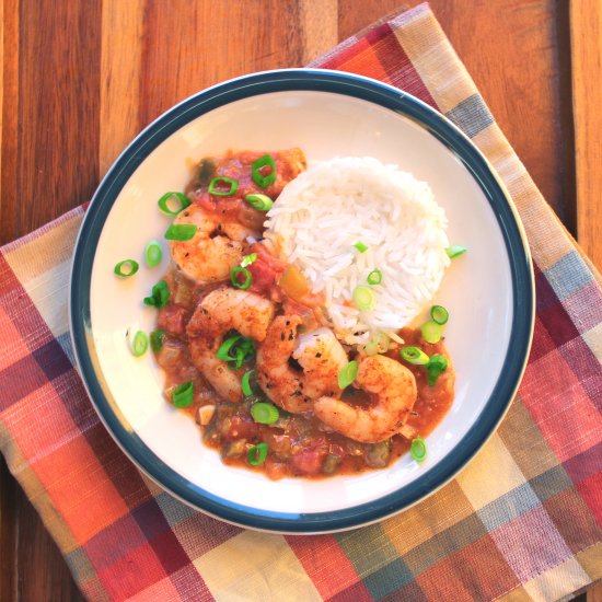 Make-Ahead Shrimp Etouffee