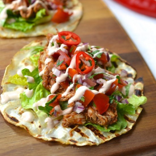 Shredded Chicken Tacos