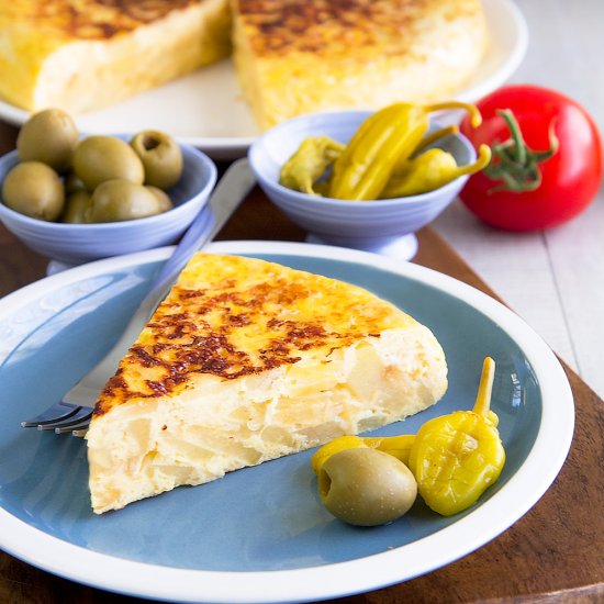 TORTILLA DE PATATAS RECIPE