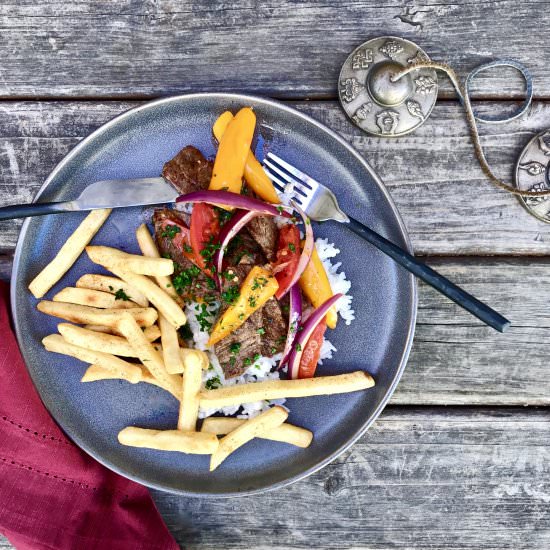 Peruvian Lomo Saltado