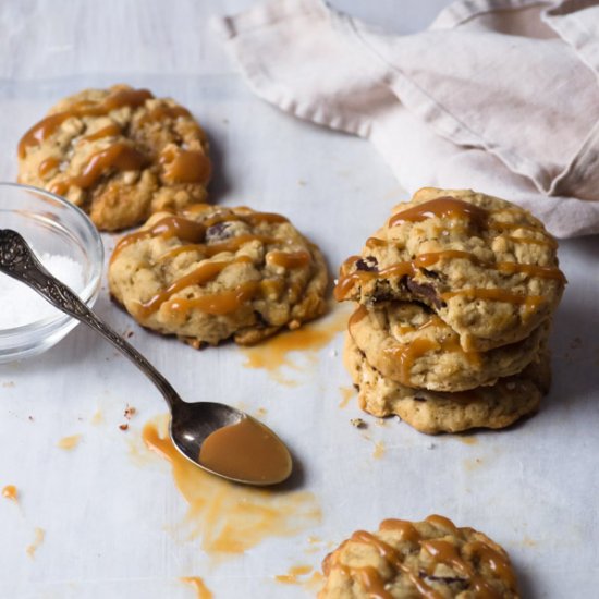 Salted Caramel Choc. Chip Cookies