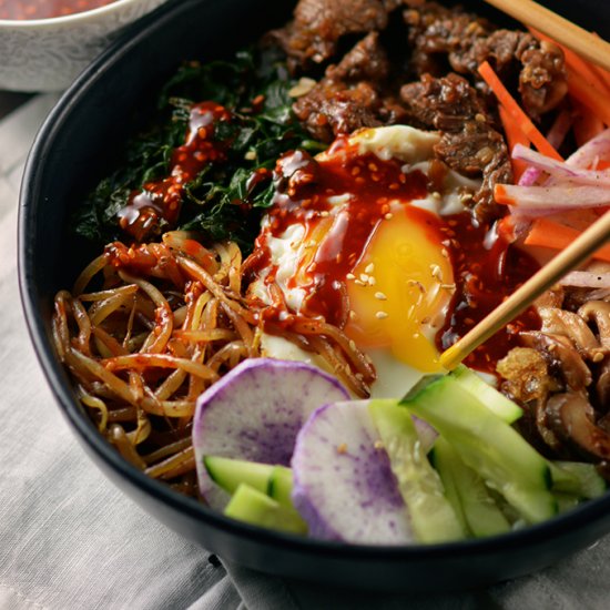 Korean Bibimbap Bowls