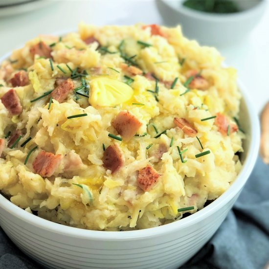 Colcannon Mashed Potatoes