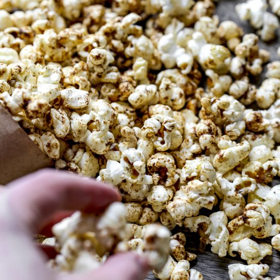 Sweet & Salty Masala Popcorn