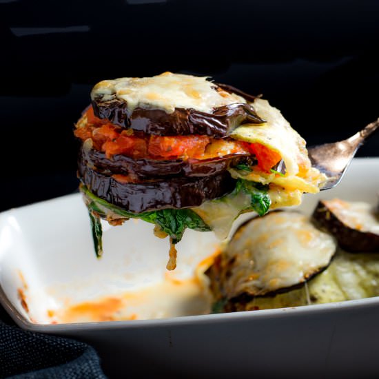 Vegetarian Keto Eggplant Lasagna