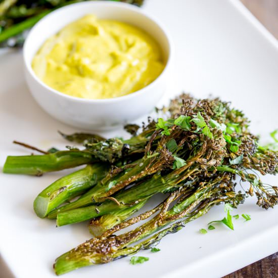 Roasted Broccolini w/ Béarnaise