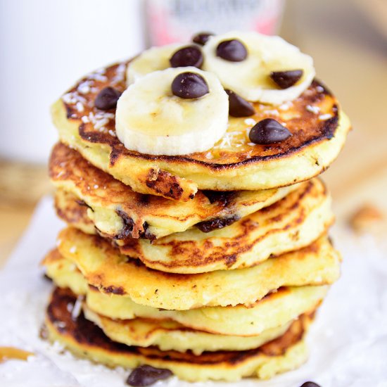 Low Carb Coconut Flour Pancakes