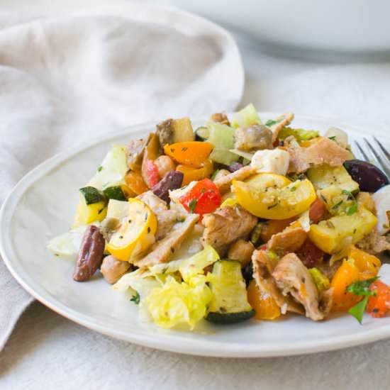 Mediterranean-Style Fattoush Salad