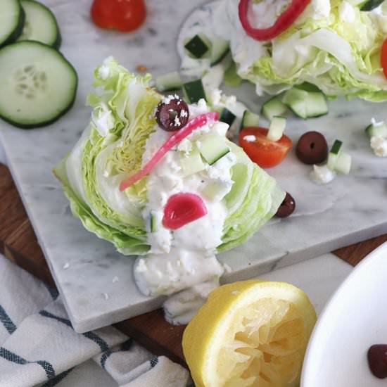 Greek Wedge Salad