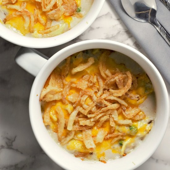 Tuna Noodle Casserole for Two