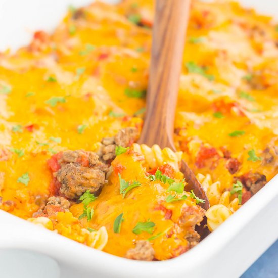 Cheeseburger Casserole