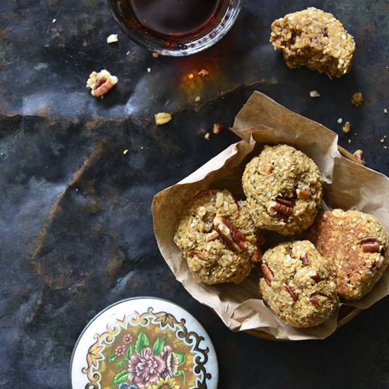 Maple Pecan Lactation Cookies