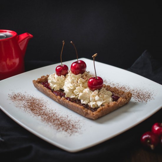 Gluten Free Black Forest Tart