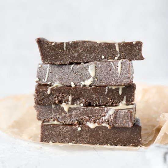 Chocolate Tahini Energy Bars