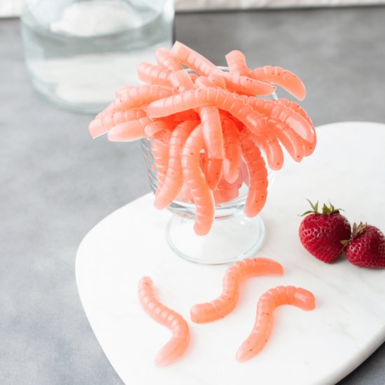 Strawberry Margarita Gummy Worms