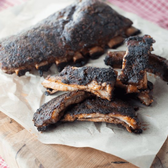 Keto Barbecue Dry Rub Ribs