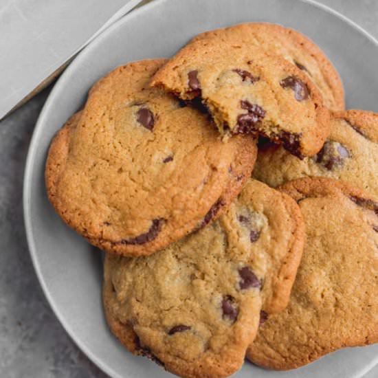 Chocolate Chip Tahini Cookies