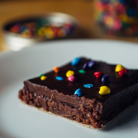 homemade cosmic brownies