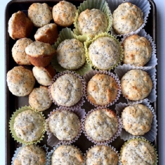 Key Lime Poppy Seed Muffins