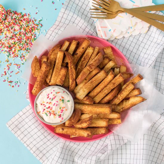 Cake Fries & Frosting Dip