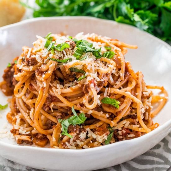 Spaghetti Bolognese