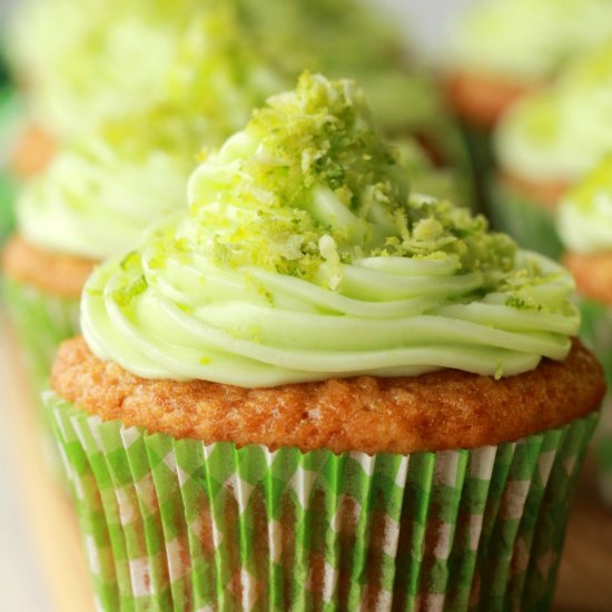 Vegan Key Lime Cupcakes