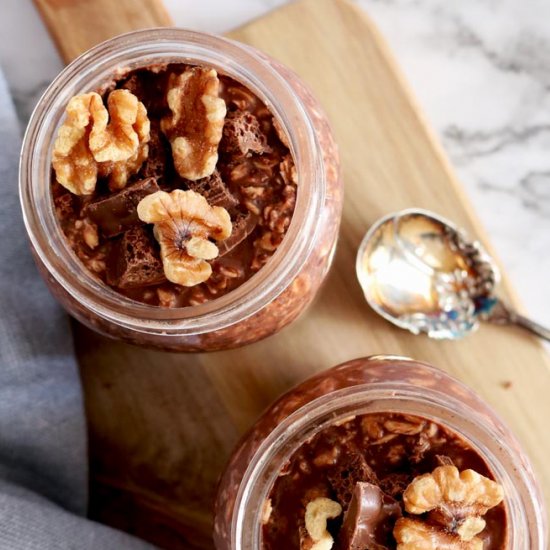 Chocolate Chai Overnight Oats