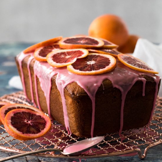 Blood Orange Pound Cake