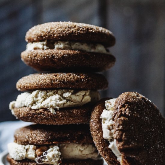 Ginger Spiced Molasses Cookies