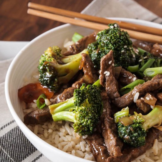 Beef and Broccoli Stir Fry