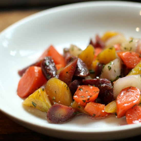 Perfectly Glazed Carrots