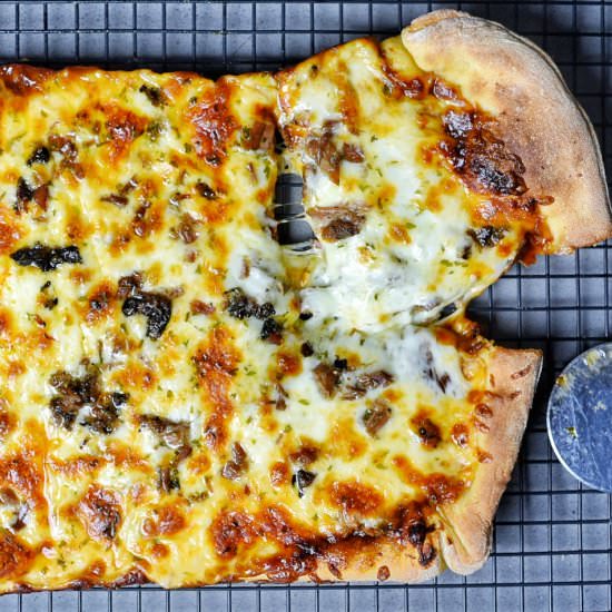 Barbecue Brisket Pizza