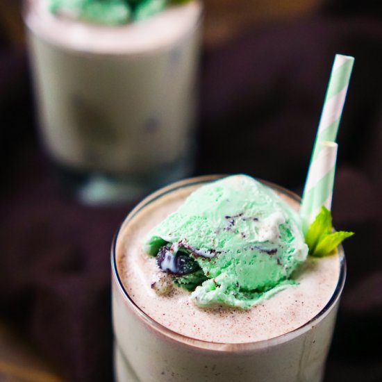 Mint Chocolate Frozen Mudslide