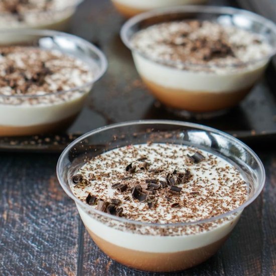 Tiramisu Flavored Gelatin Desserts