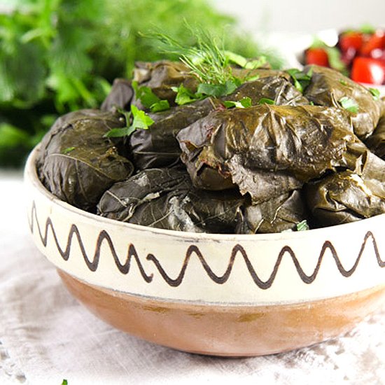 Stuffed Vine Leaves with Ricotta