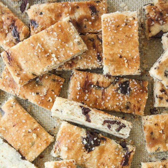 Rosemary Olive Oil Shortbread