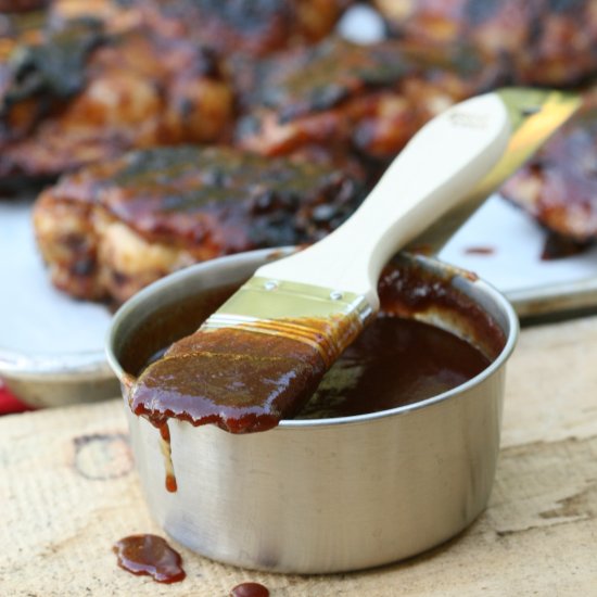 Maple Peach Barbecue Sauce