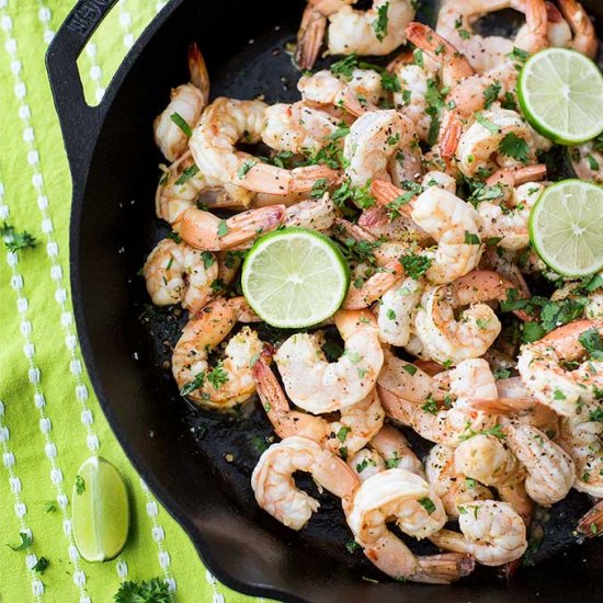 Honey Lime Shrimp