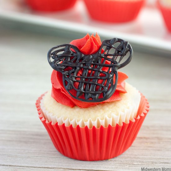 Easy Mickey Mouse Cupcakes